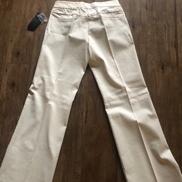 Kenneth Cole Mid-Rise Flair-Legged Trouser - Picture 4 of 8